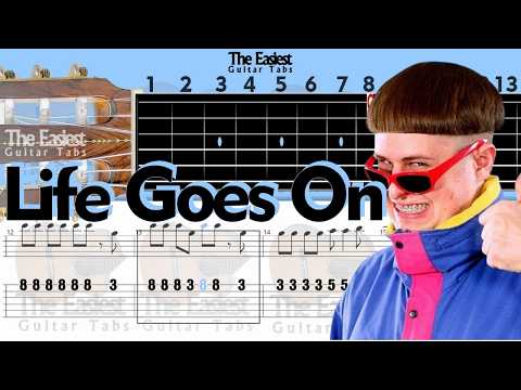 Oliver Tree - Life Goes On Guitar Tab