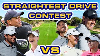 Team TaylorMade Competes in a Straightest Drive Contest | TaylorMade Golf