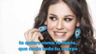 Danna Paola - te quiero tanto (letra).flv