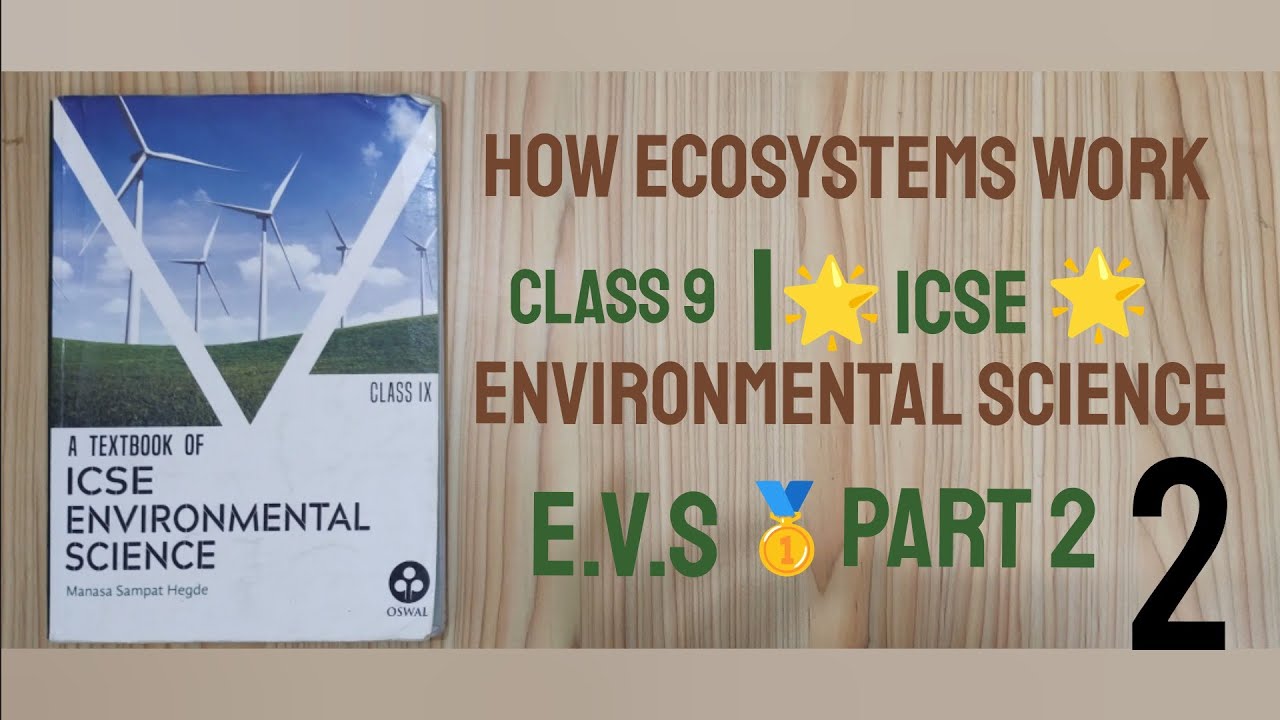 How Ecosystems Work | Part-2 | Class 9 | ICSE | #environmentalscience | EVS | Dave Classes