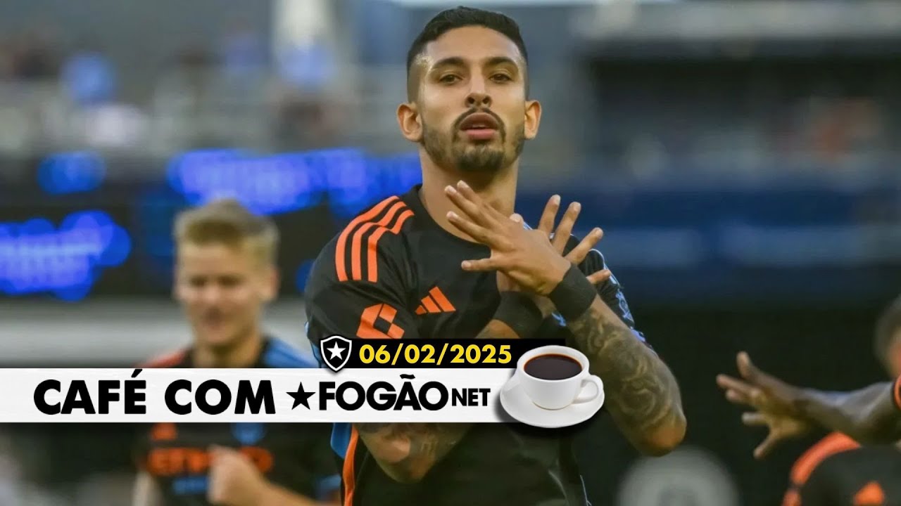 LIVE CAFÉ COM FOGÃONET | Botafogo faz proposta por Santi Rodríguez; Roberto Mancini; time volta a campo