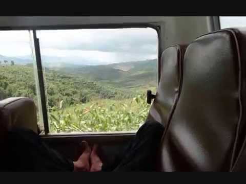 no ônibus de Luang Namtha para Nong Kiau, as aldeias - volta ao mundo 1.127