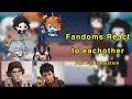 Fandoms React To Eachother Part 0 6 Introduction Gl2 Hsr GI Bsd Arcane Znation