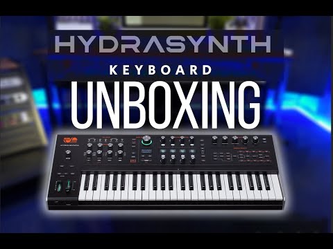 ASM Hydrasynth Keyboard Unboxing