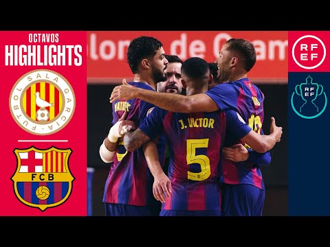 Resumen #CopadelReyFS Industrias Santa Coloma 1-3 Barça | Octavos