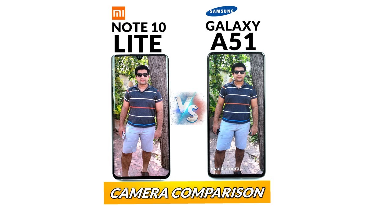 Xiaomi Mi Note 10 Lite vs Galaxy A51 Camera Comparison