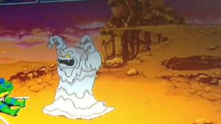 Me playing turtles in time for the gamecube