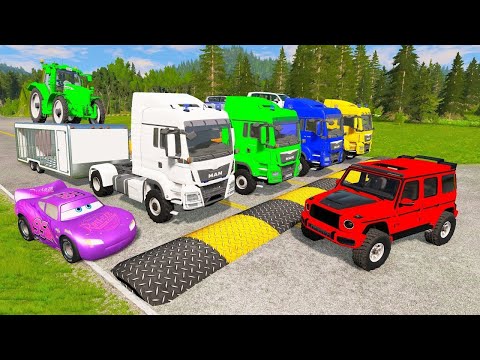 Extreme BeamNG.Drive Car Chase - CLAW OF CARNAGE