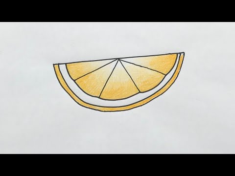 How To Draw A Lemon Slice