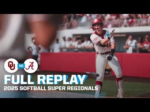 Oklahoma vs. Alabama: 2025 NCAA softball super regionals Game 1 | FULL REPLAY