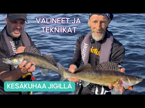 KUHAN JIGIKALASTUS KESÄLLÄ • Paikkavinkit • Välineet • Tekniikat • Jigit