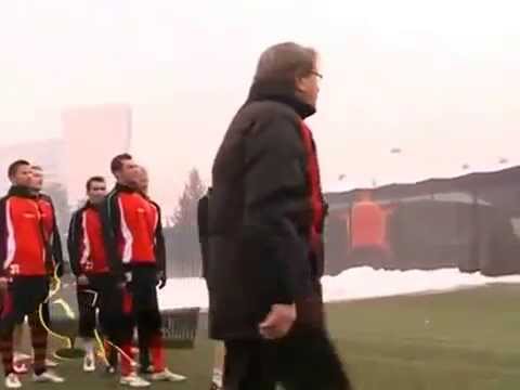 Ćiro Blažević psuje na treningu Slobode Tuzla