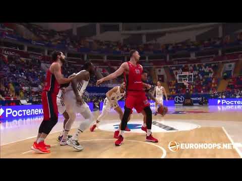 CSKA Moscow - LDLC ASVEL Villeurbanne 90-83: Nikola Milutinov (12 points, 9 rebounds)