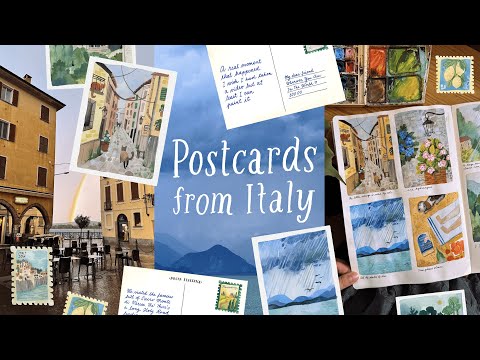 Postcards From Italy — travelling & painting