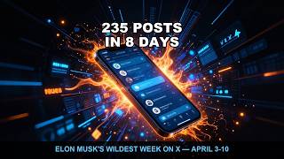 133 Million Views From 5 Words: Elon Musk's Wildest Week (Apr 3-10)