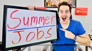 10 Summer Job Ideas for Teenagers and Students!