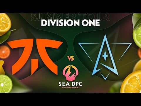 Fnatic vs Polaris Game 2 - DPC SEA Div 1 Summer Tour w/ Ares & johnxfire