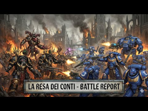 ⚔️WH40K COMBAT PATROL: Ultramarines VS Black Legion - Battle Report ITA #warhammer40k  #combatpatrol