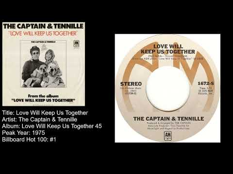 The Captain & Tennille -Love Will Keep Us Together (434th #1 of Rock Era)