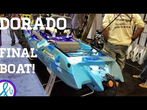 FINAL! FeelFree DORADO Kayak with Pedal/Motor System ICAST 2018