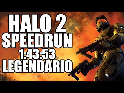 HALO 2 EN LEGENDARIO - SPEEDRUN en 1 HORA con 43 MINUTOS