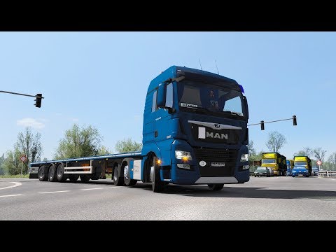 ETS2 1.32 open beta MAN TGX Euro6  Frankfurt - Berlin