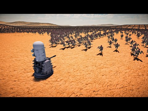 AUTO SENTRY GUN VS 1,000,000 ALIENS - Ultimate Epic Battle
