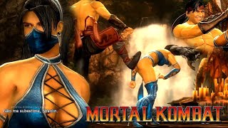Liu Kang conhece a Kitana - Mortal Kombat 9 Dublado