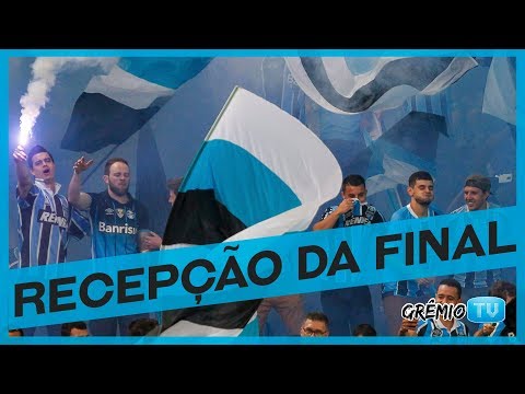 "A recepção da final  l GrêmioTV" Barra: Geral do Grêmio • Club: Grêmio