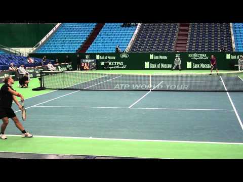 Kremlin cup 2010... Dolgopolov (UKR) vs Belyaev (RUS)
