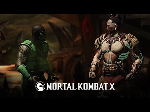 Mortal Kombat X - Reptile (Noxious) Vs Kotal Khan (War God) - Very Hard