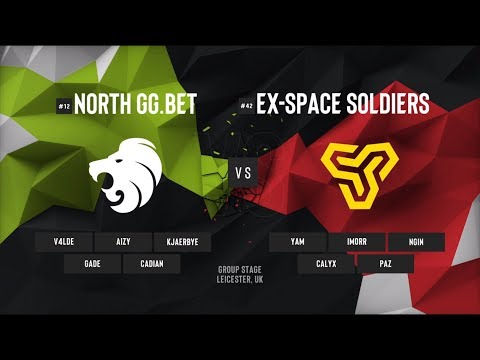 North vs. ex-Space Soldiers (2:0) at ESL Pro League Season 9 Europe (13.04.2019)