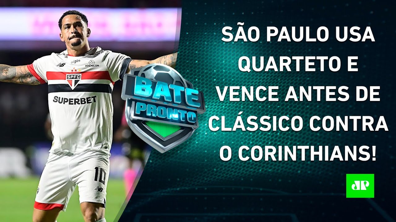 São Paulo "ESTREIA" e VENCE antes de CLÁSSICO contra o Corinthians pelo Paulistão! | BATE-PRONTO