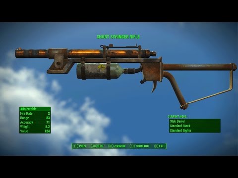 Fallout 4 - Syringer Rifle Location Guide (How To Get The Syringer Rifle In Fallout 4)
