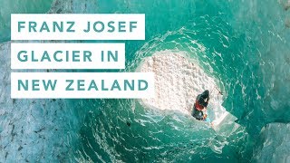 Heli hiking Franz Josef Glacier in New Zealand