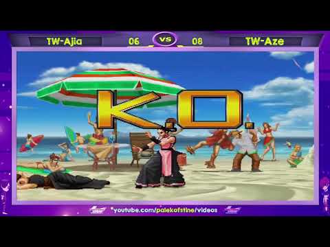 TW-Ajia Vs Aze (阿泽) FT10 KOF 2002 UM - Se superando a cada dia