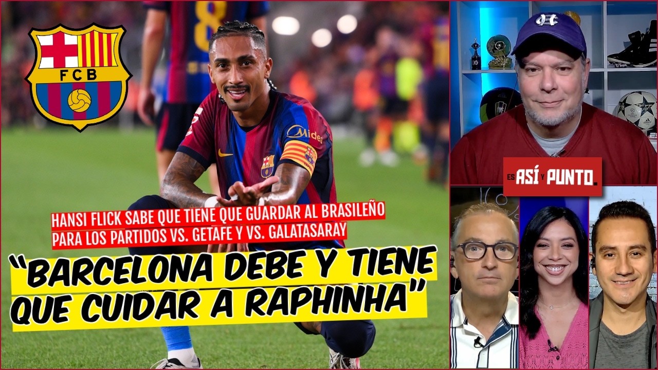 Raphinha NO HA ENFRENTADO a NADIE y POR ESO es GOLEADOR. Lo VEREMOS en el CLÁSICO | Es Así y Punto