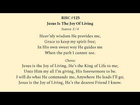 RHC125 Jesus Is The Joy Of Living