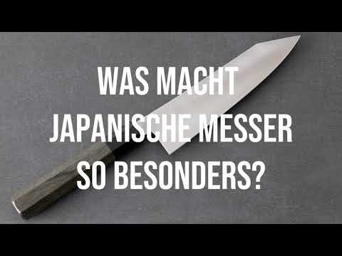 Japanische Messer - Santokumesser und Co. - Auswahl, Schärfen und Pflege