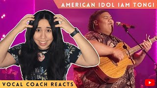 Voice Teacher From Hawai&#39;i Reacts to Iam Tongi&#39;s Idol Performance &quot;Stuck On You&quot;