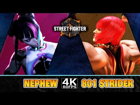 SF6 - JURI (Nephew) vs. MARISA (801 Strider) [Street Fighter 6]
