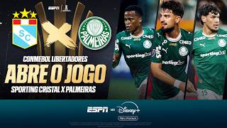 SPORTING CRISTAL X PALMEIRAS AO VIVO: PRÉ-JOGO DA LIBERTADORES | ESPN