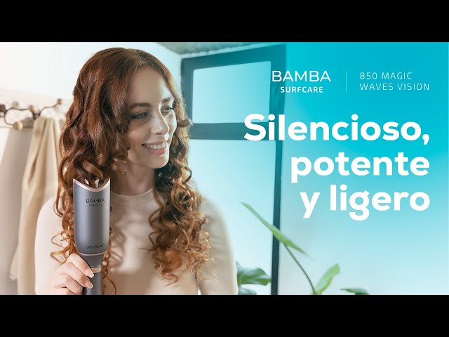 Cecotec Bamba Surfcare 850 Magic Waves Vision Rizador Automático de Pelo video