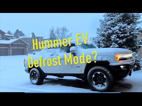 Thumbnail for GMC Hummer EV Defrost Mode Explained (Cold Weather Test)Hummer Defrost Test by GMC Hummer EV