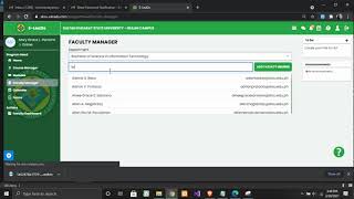 SKSU E-LeaDS: How to enroll faculty and upload csv workload