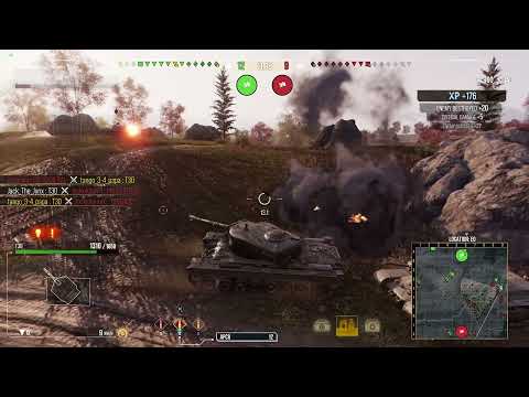 World of Tanks Console PS5 -- T30 dual Ace Tanker mastery with M103 on Redshire map