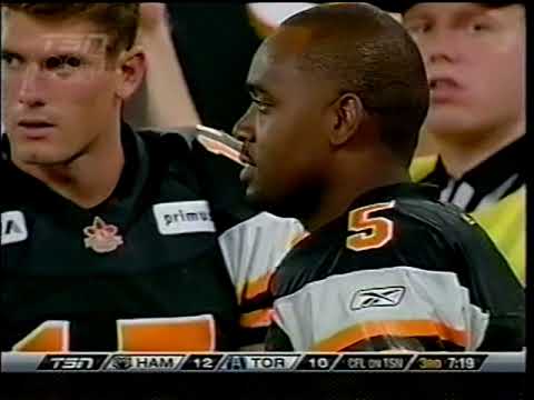 CFL 2009 HAMILTON TIGER CATS AT TORONTO ARGONAUTS