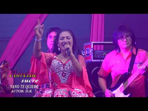FLORCITA DE SUCRE  2018 Triste mi Vida Huayno . CONCIERTO EN VIVO