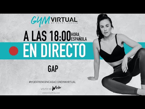 LIVE - GAP ROUTINE - GLUTES, ABDOMINALS AND LEGS AT HOME