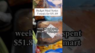 Spent $51.89 at Walmart #BudgetFriendly #BudgetShopping #budgetmeals #groceryshopping